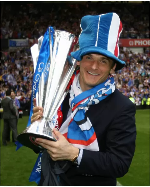 Rangers Football Club: Lee McCulloch's Triumphant Title Win at Ibrox (2008-09 Clydesdale Bank Premier League)