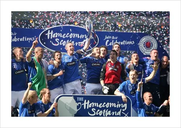 Rangers Football Club: Celebrating Glory as 2009 Scottish Cup Champions at Hampden Park