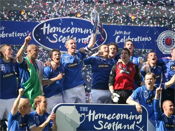 Rangers Football Club: Celebrating Glory as 2009 Scottish Cup Champions at Hampden Park
