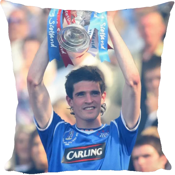 Rangers Football Club: Kyle Lafferty Celebrates Homecoming Scottish Cup Victory (2009)