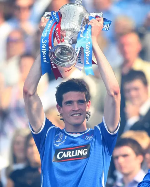 Rangers Football Club: Kyle Lafferty Celebrates Homecoming Scottish Cup Victory (2009)