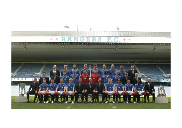 Soccer - Rangers Team Photocall 2009  /  10 - Ibrox Stadium