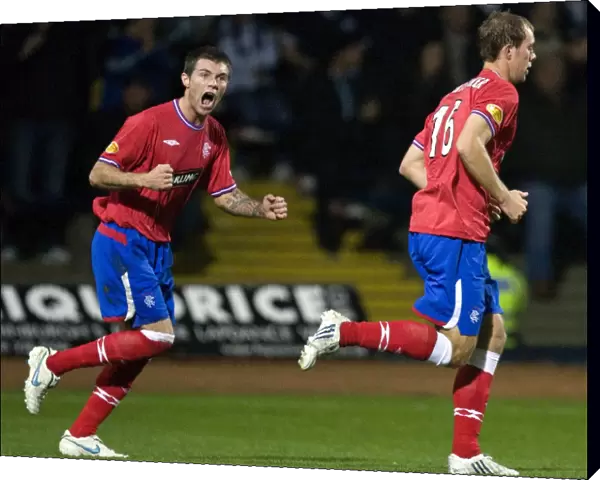 Rangers Whittaker and McMillan: Celebrating Glory in Co-operative Insurance Cup Quarterfinal: Dundee 1-3 Rangers