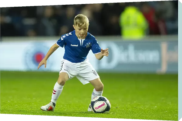 Rangers U10s Delight Ibrox Crowd with Exciting Half-Time Show vs Ayr United