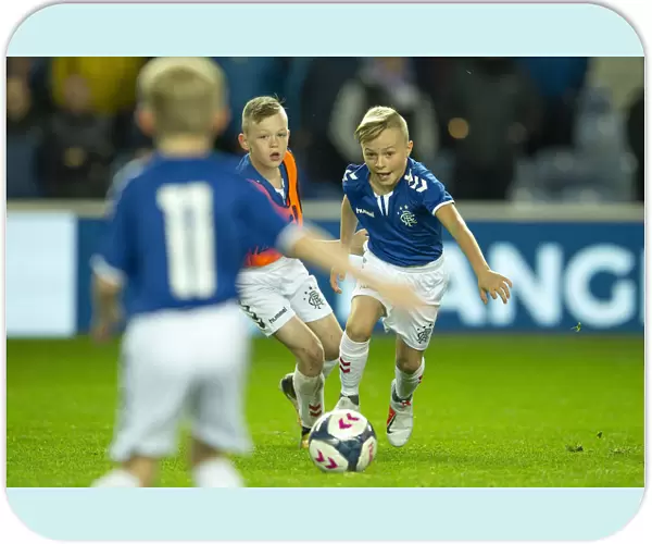 Rangers U10s Electrify Ibrox Crowd with Thrilling Half-Time Show vs Ayr United
