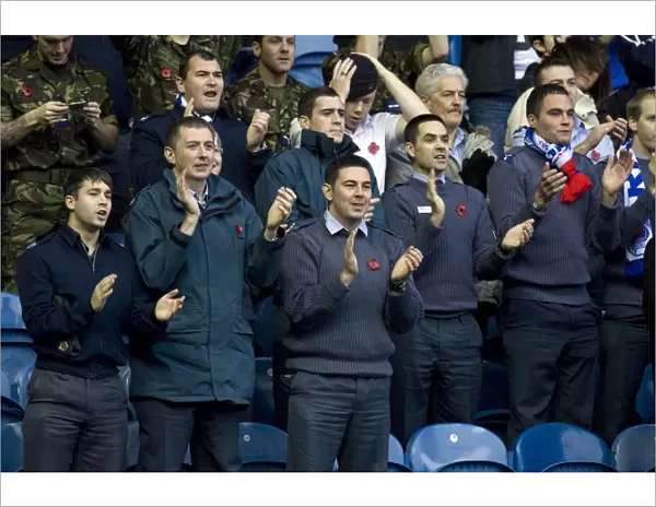 Clydesdale Bank Premier League: Rangers vs St Mirren at Ibrox Stadium - Salute to RAF Personnel (2-1)