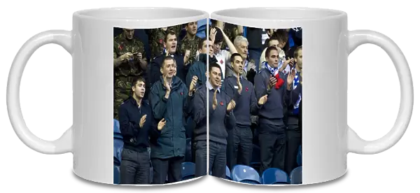 Clydesdale Bank Premier League: Rangers vs St Mirren at Ibrox Stadium - Salute to RAF Personnel (2-1)