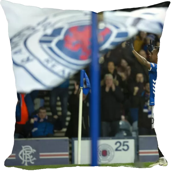 Rangers Alfredo Morelos Scores Hat-trick in Scottish Cup Fifth Round Replay vs Kilmarnock at Ibrox Stadium