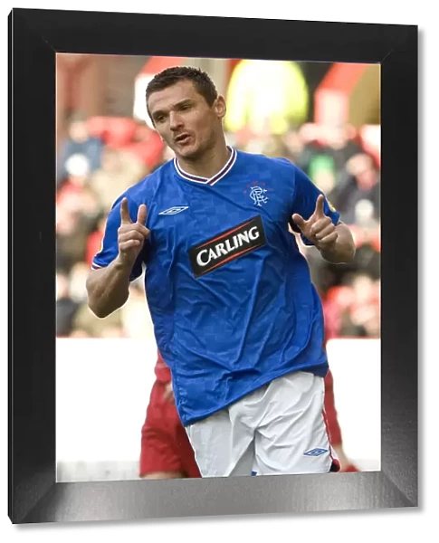 Lone Ranger: Lee McCulloch Scores the Decisive Goal Against Aberdeen at Pittodrie Stadium