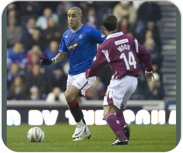 Rangers Madjid Bougherra Scores Thrilling Third Goal: 3-0 Over St. Johnstone (Clydesdale Bank Premier League, Ibrox)