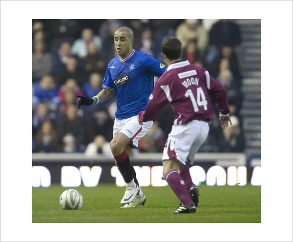 Rangers Madjid Bougherra Scores Thrilling Third Goal: 3-0 Over St. Johnstone (Clydesdale Bank Premier League, Ibrox)