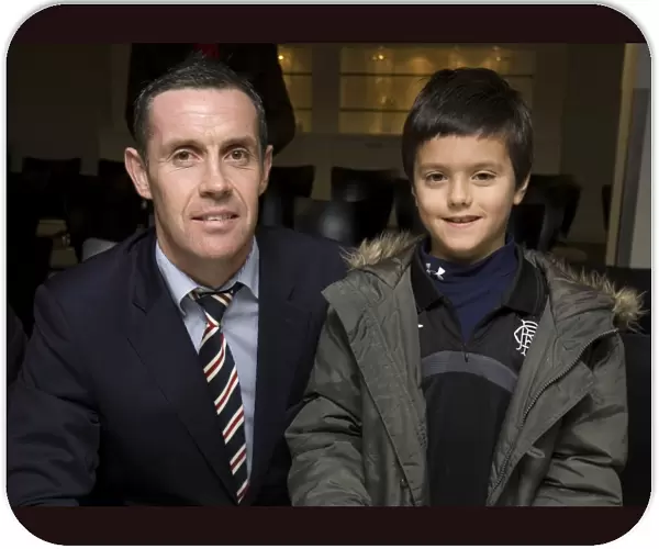 Rangers Football Club: David Weir Interacts with Young Fans at Junior AGM (2009)