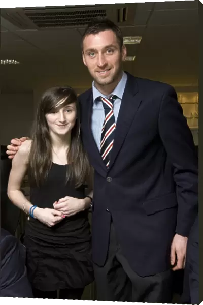 Rangers Football Club: Allan McGregor Interacts with Young Fans at the 2009 Junior AGM