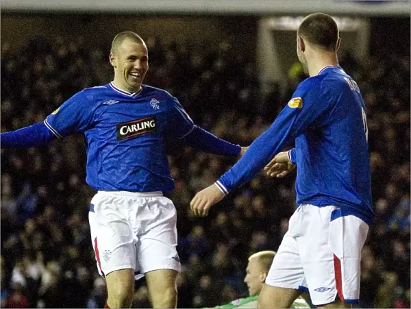Rangers Glory: Six-Goal Onslaught by Boyd and Miller vs. Motherwell (Clydesdale Bank Premier League, Ibrox Stadium)