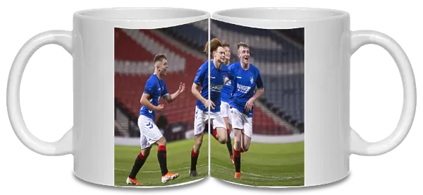 Rangers Nathan Young-Coombes Scores the Winning Goal in the 2003 Scottish FA Youth Cup Final at Hampden Park