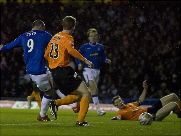 Kris Boyd Equals Henrik Larsson's SPL Record with Historic Hat-Trick: Rangers 7-1 Dundee United