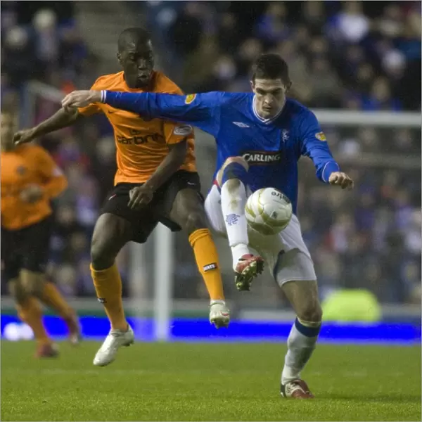 Rangers Kyle Lafferty Scores Brace in Epic 7-1 Victory Over Dundee United at Ibrox