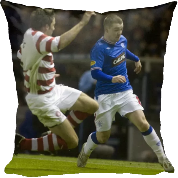 Rangers vs Hamilton Academical: John Fleck vs Martin Canning - Intense Rivalry in the Scottish Cup Fourth Round at Ibrox (2-0 to Rangers)