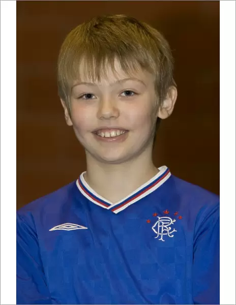 Rangers Under 10s Team and Nathan Brown's Headshots at Murray Park