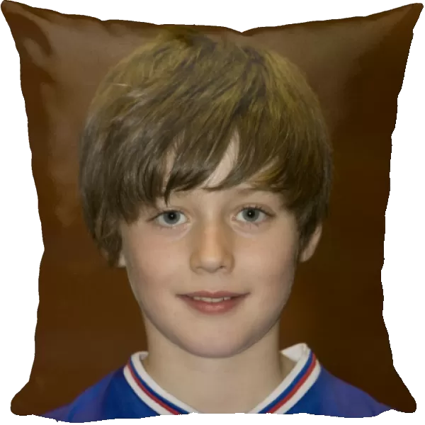 Rangers Under 10s Team and Matthew Innes Individual Portraits at Murray Park