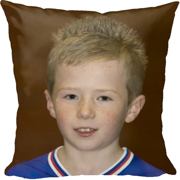 Rangers Under 10s Team and Stephen Kelly: Murray Park Headshots