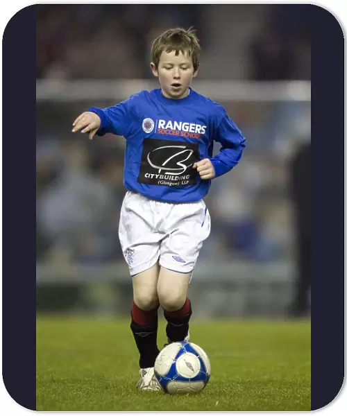 Rangers Soccer School: Young Fans Thrill at Ibrox during Rangers 3-0 Lead over St. Johnstone