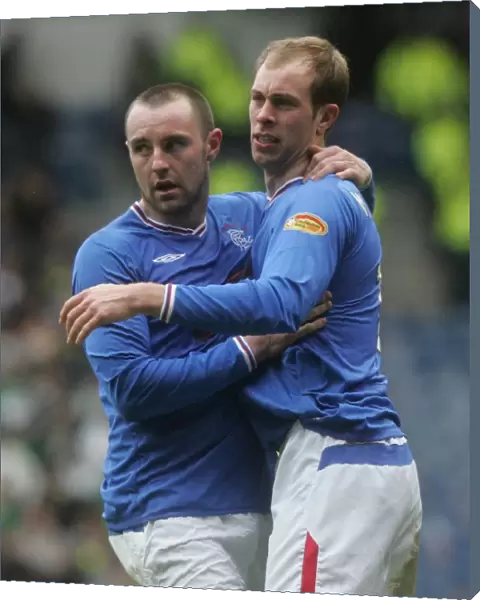 Rangers vs Celtic: Kris Boyd, Steven Whittaker and Maurice Edu's Celebrated Goal (1-0 Lead)