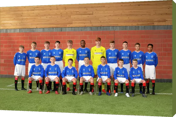 Rangers U15 Team Picture - The Hummel Training Centre