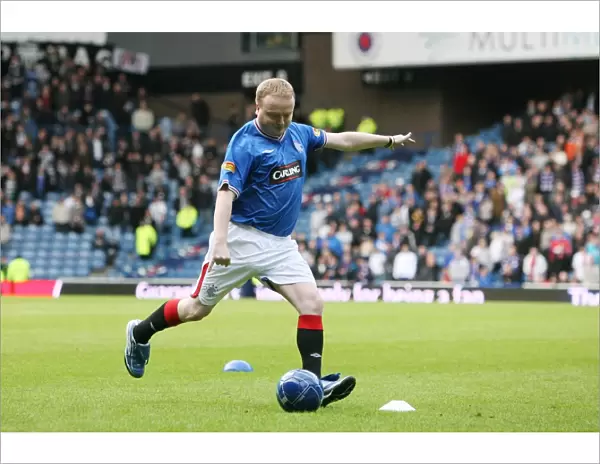 Rangers at Ibrox: Half Time Penalty Takers (3-1 Lead) - Clydesdale Bank Scottish Premier League