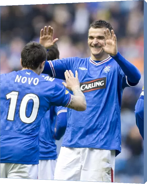 Rangers Football Club: Nacho Novo and Lee McCulloch's Dramatic Equalizer in the Active Nation Cup Quarterfinal vs. Dundee United (3-3) at Ibrox