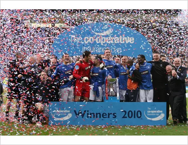 Rangers FC's Triumphant Co-operative Cup Victory: A Jubilant Team Celebration at Hampden