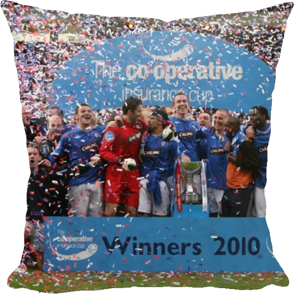 Rangers FC's Triumphant Co-operative Cup Victory: A Jubilant Team Celebration at Hampden