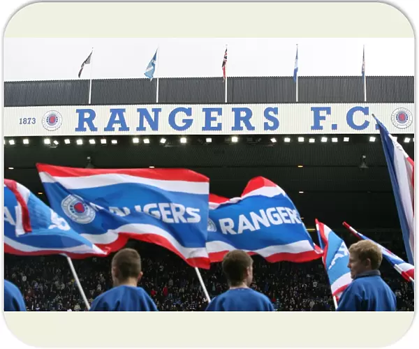 Rangers Kids Wave Flags: 2-0 Lead Over Hearts in Scottish Premier League