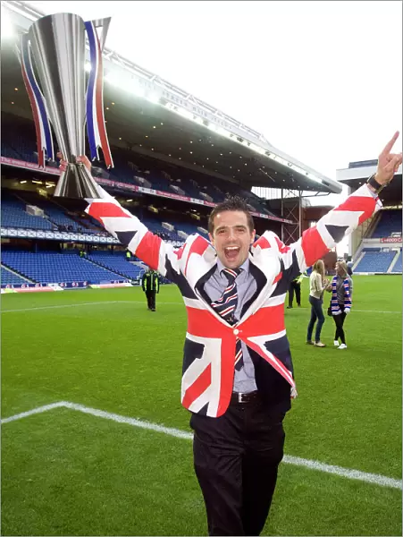 Nacho Novo's Title-Winning Celebration: Rangers Football Club Champions 2009-2010 at Ibrox