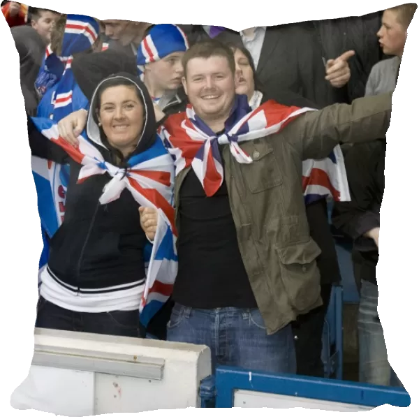Euphoric Ibrox: Rangers Fans Celebrate SPL Championship Win (2009-2010)