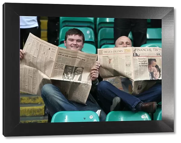Rangers Fans React: Celtic's Last-Minute Victory Leaves Rangers Fans Disappointed - Post-Match Newspaper Reading