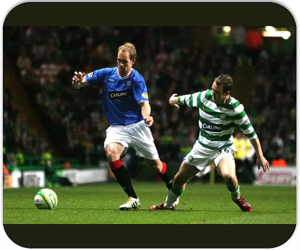 Steven Whittaker's Powerful Clash with Aiden McGeady: Rangers Edge Past Celtic 2-1 in Scottish Premier League