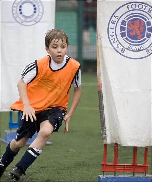 Rangers Kids in Action at Stirling University Summer Roadshow (2010)