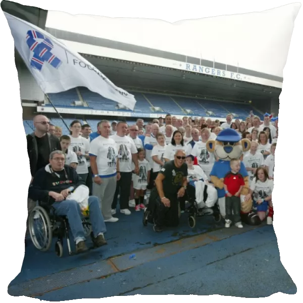 Rangers Football Club: Champions Walk 2010 - A Sea of Fans Uniting for Charity
