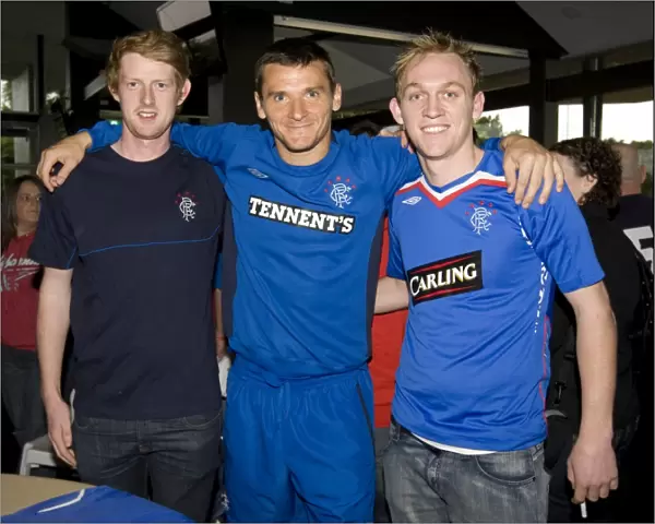 Welcome to Sydney: A Warm Greeting from Rangers FC Players and Coaching Staff at the 2010 Festival of Football