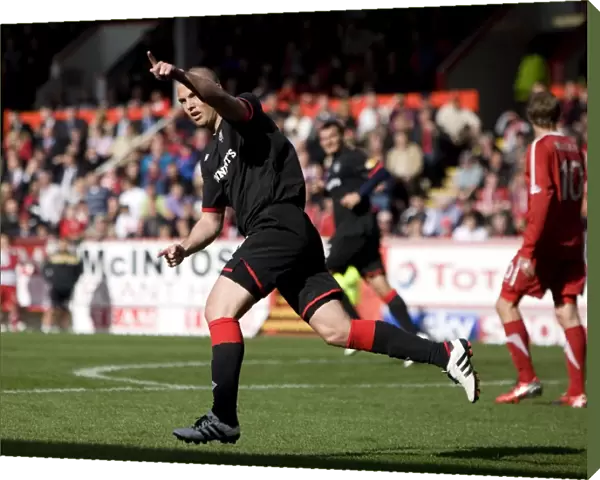 Kenny Miller's Dramatic Penalty Goal: Rangers 3-2 Aberdeen (Clydesdale Bank Premier League, Pittodrie Stadium)