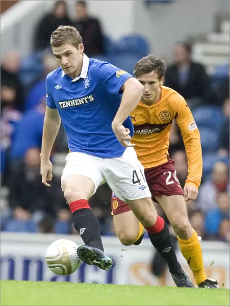 Rangers 4-1 Motherwell: Kyle Hutton's Thrilling Goal Celebration Against Alan Gow at Ibrox