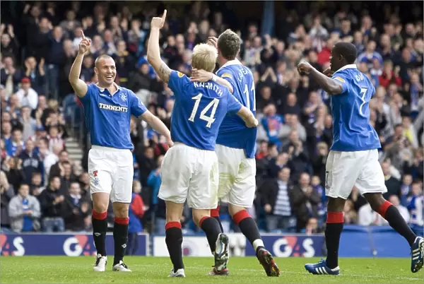 Rangers Kenny Miller's Triple Strike: 4-1 Glory Over Motherwell at Ibrox