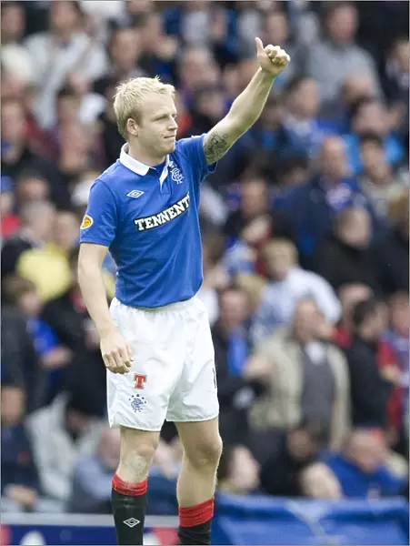 Rangers Steven Naismith: Jubilant in 4-1 Scottish Premier League Victory over Motherwell