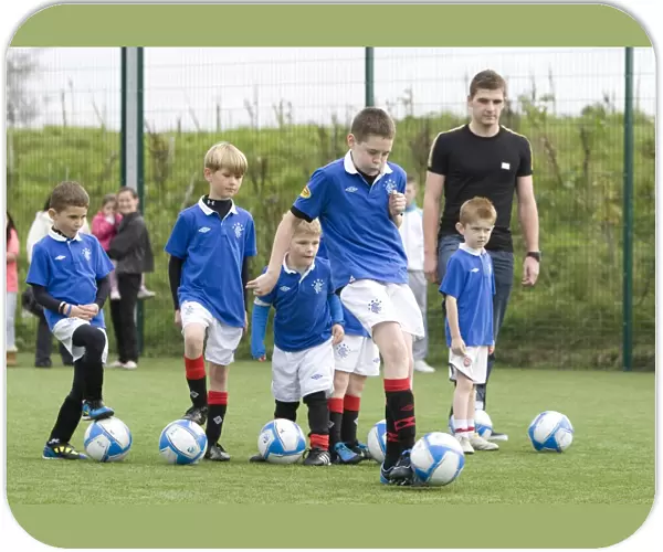 Rangers FC: Kyle Hutton's Training Session with East Kilbride Rangers Soccer School (October 10)