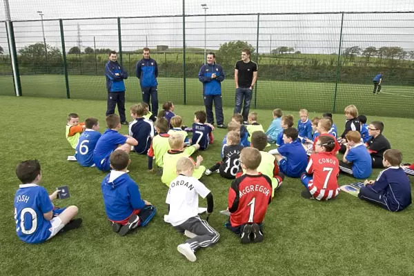 Rangers FC: Kyle Hutton's Training Session at East Kilbride Soccer School (October 10)