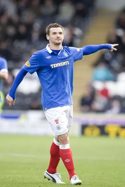 Lee McCulloch Scores the Game-Winning Goal Against St Mirren in Rangers 1-3 Victory (Clydesdale Bank Scottish Premier League)