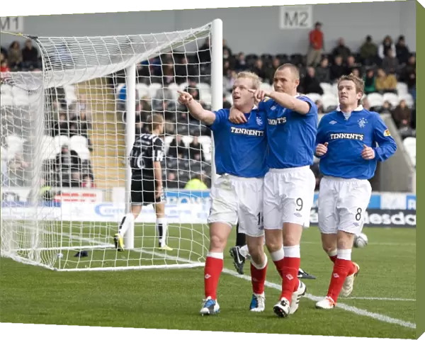 Rangers: Naismith and Miller's Unforgettable Goal Celebration vs. St. Mirren (3-1)