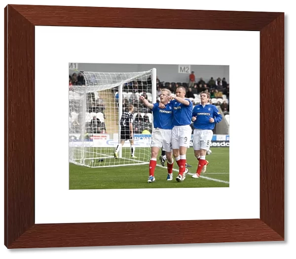 Rangers: Naismith and Miller's Unforgettable Goal Celebration vs. St. Mirren (3-1)