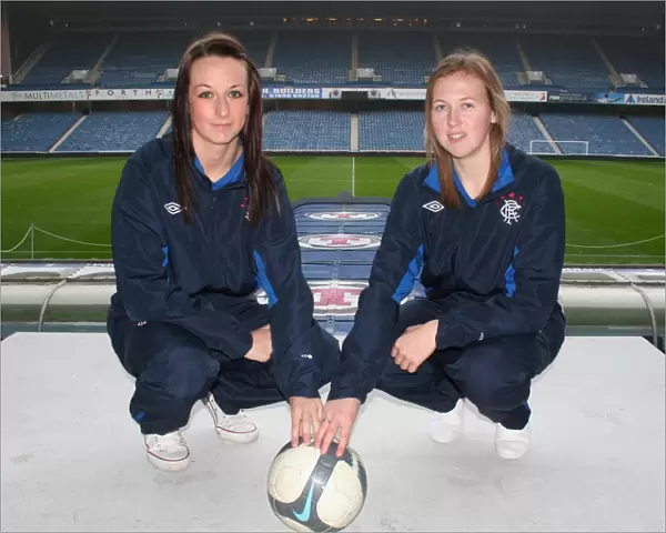 Rangers Ladies: Preparing for Scottish Cup Final Showdown - Lesley McMaster and Lisa Swanson at Ibrox